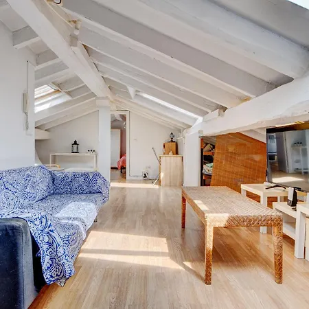 公寓 Preciosa Buhardilla En Hondarribia, Centro, 2 Hb 宏达瑞比亚