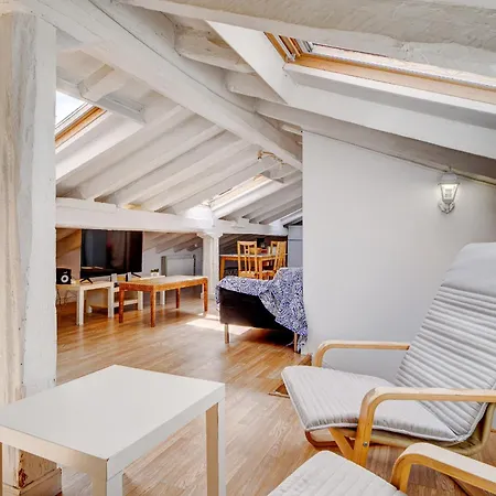公寓 Preciosa Buhardilla En Hondarribia, Centro, 2 Hb 宏达瑞比亚